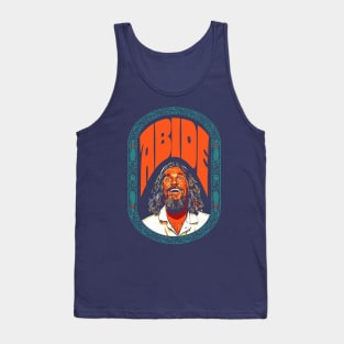 Abide - The Dude Lebowski Vintage Dream Sequence Bowling Design Tank Top